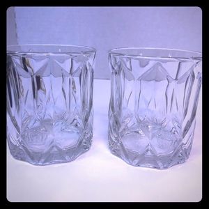 👑VTG Crown Royal whiskey glasses 👑
